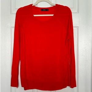 ZARA Knit Lightweight Long Sleeve Sweater